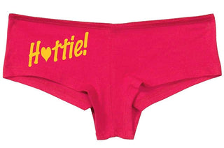 Knaughty Knickers Women's Cute Hottie Design Show Em What You Got Boyshort Fuchsia