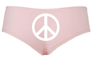 Knaughty Knickers Peace Sign CND Rave wear Underwear Love Festivals Hippy