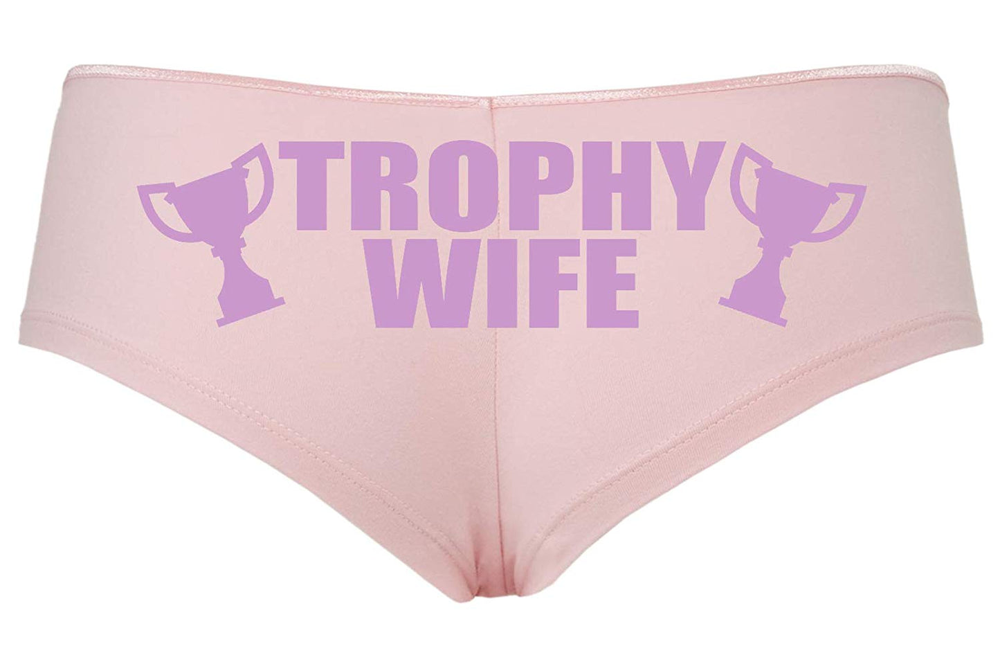 Knaughty Knickers Trophy Wife Panty Game Shower Gift Hotwife Sexy Pink –  Cat House Riot