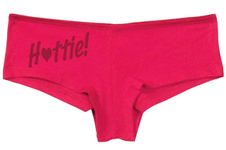 Knaughty Knickers Women's Cute Hottie Design Show Em What You Got Boyshort Fuchsia