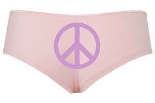 Knaughty Knickers Peace Sign CND Rave wear Underwear Love Festivals Hippy