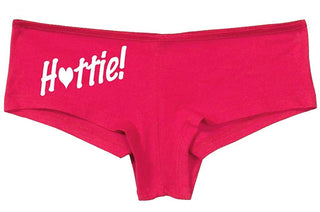 Knaughty Knickers Women's Cute Hottie Design Show Em What You Got Boyshort Fuchsia