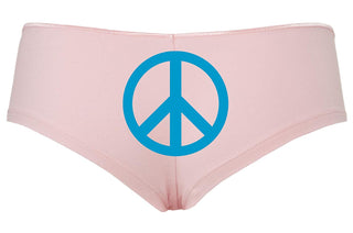 Knaughty Knickers Peace Sign CND Rave wear Underwear Love Festivals Hippy