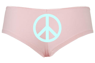 Knaughty Knickers Peace Sign CND Rave wear Underwear Love Festivals Hippy