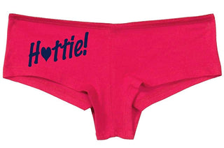 Knaughty Knickers Women's Cute Hottie Design Show Em What You Got Boyshort Fuchsia