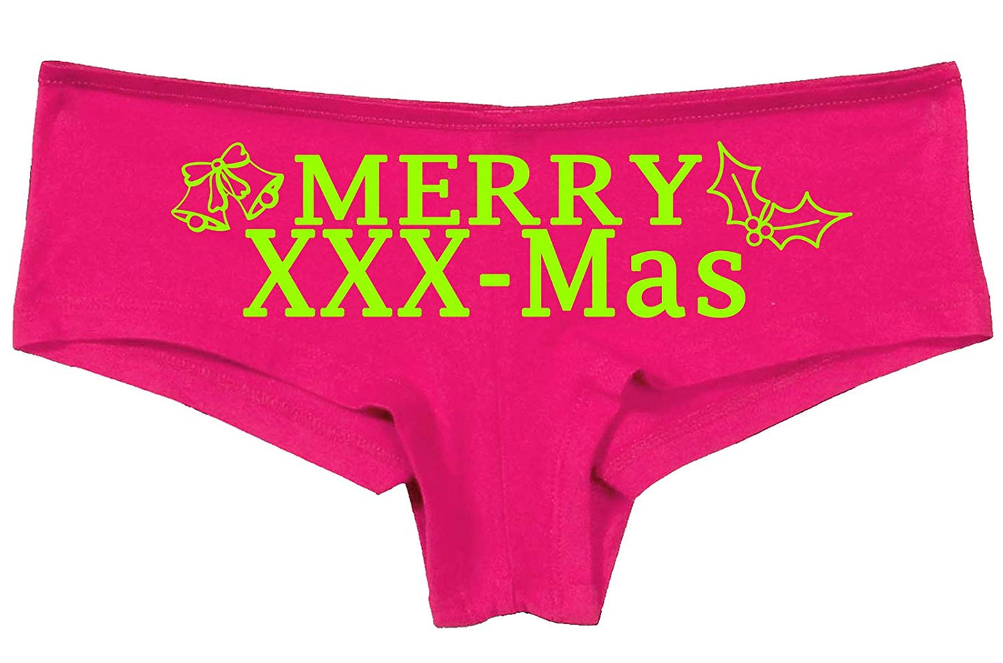 Knaughty Knickers Christmas Merry XXX-Mas Panties X Rated Porn Star Underwear