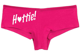 Knaughty Knickers Women's Cute Hottie Design Show Em What You Got Boyshort Fuchsia