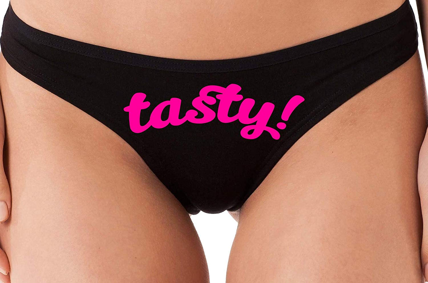 Knaughty Knickers Tasty Flirty Oral Sex Hint All You Can Eat Black Tho –  Cat House Riot