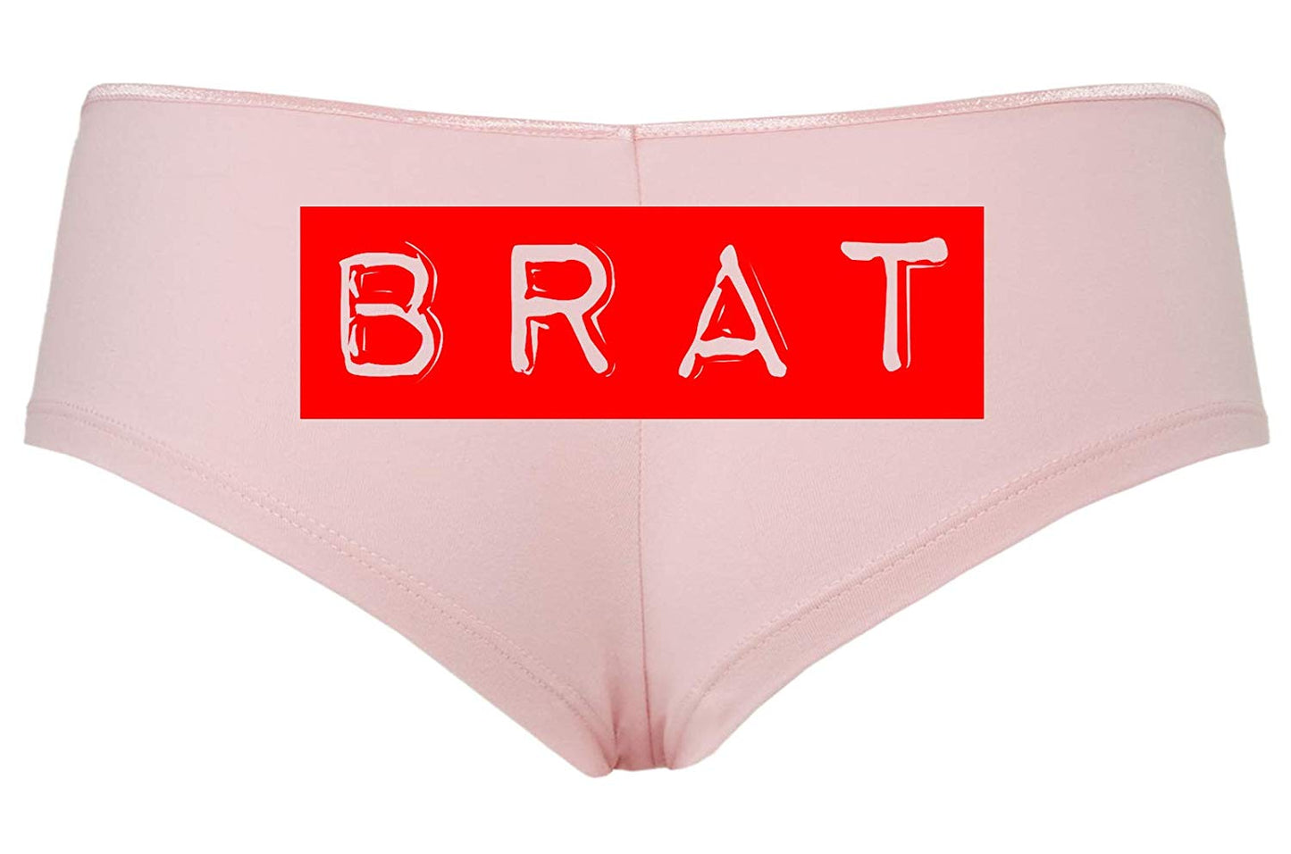 Knaughty Knickers BRAT Daddy's Little Slut DDLG CGLG Sexy Pink Boyshort Underwear