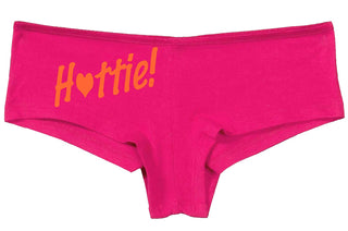 Knaughty Knickers Women's Cute Hottie Design Show Em What You Got Boyshort Fuchsia