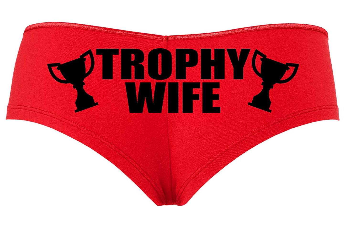 Knaughty Knickers Trophy Wife Panty Game Shower Gift Hotwife Sexy Red – Cat  House Riot