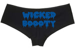 Knaughty Knickers - Wicked Booty Boooty Boy Short Panties - wear Under Halloween Costume - Boyshort Underwear