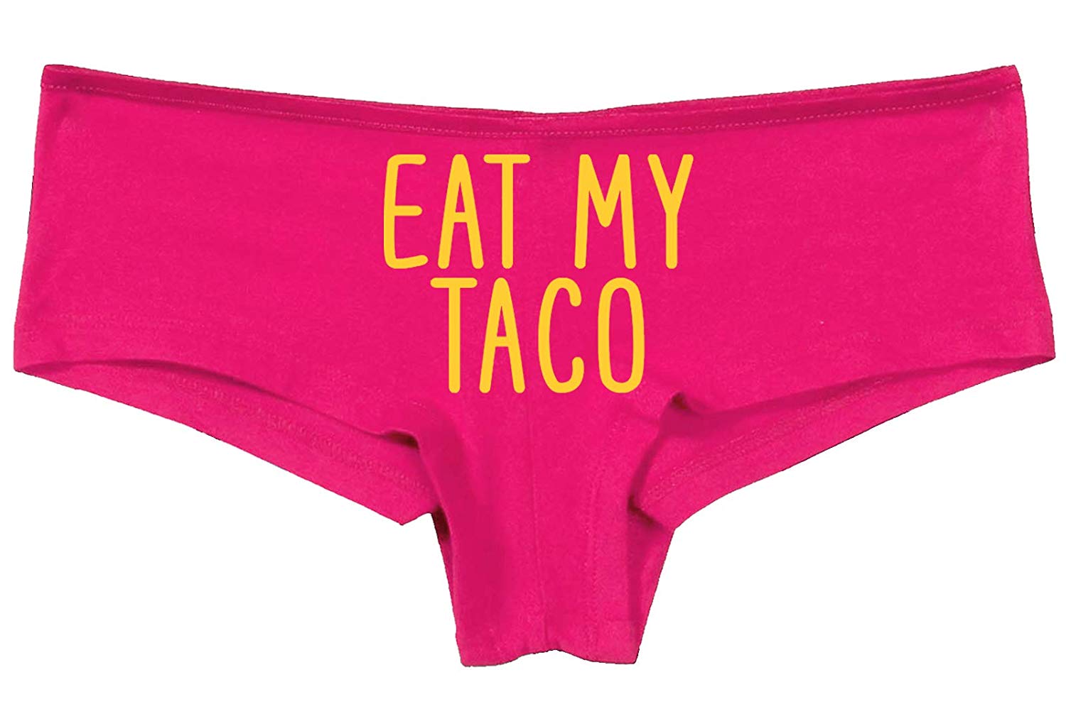 Knaughty Knickers Eat My Taco Funny Oral Sex Pink Underwear Lick My Pu