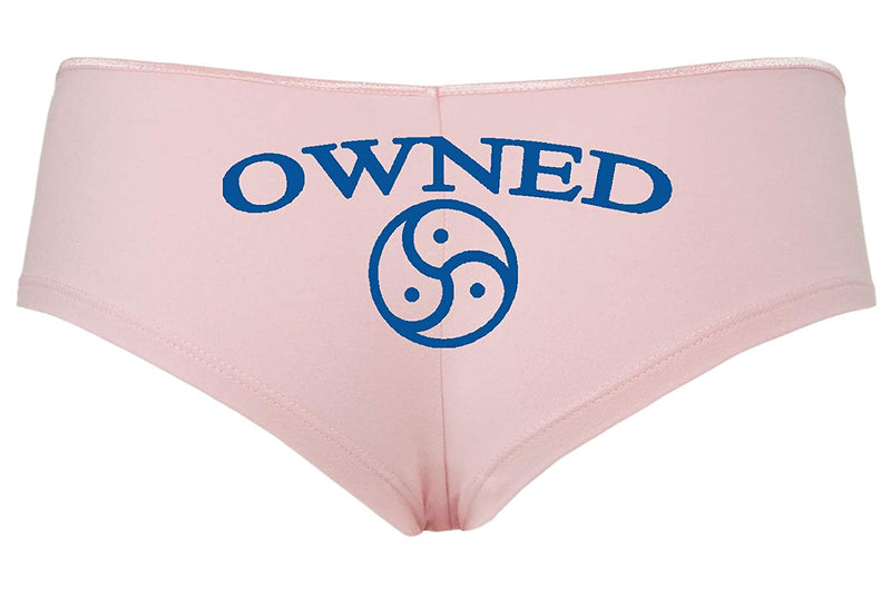 Knaughty Knickers Owned Slut Princess BDSM Symbol Sexy Pink