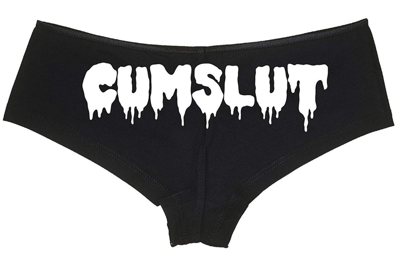 Knaughty Knickers - Daddy's CUMSLUT boy Short Panties - Flirty Cum Slut Boyshort Panty