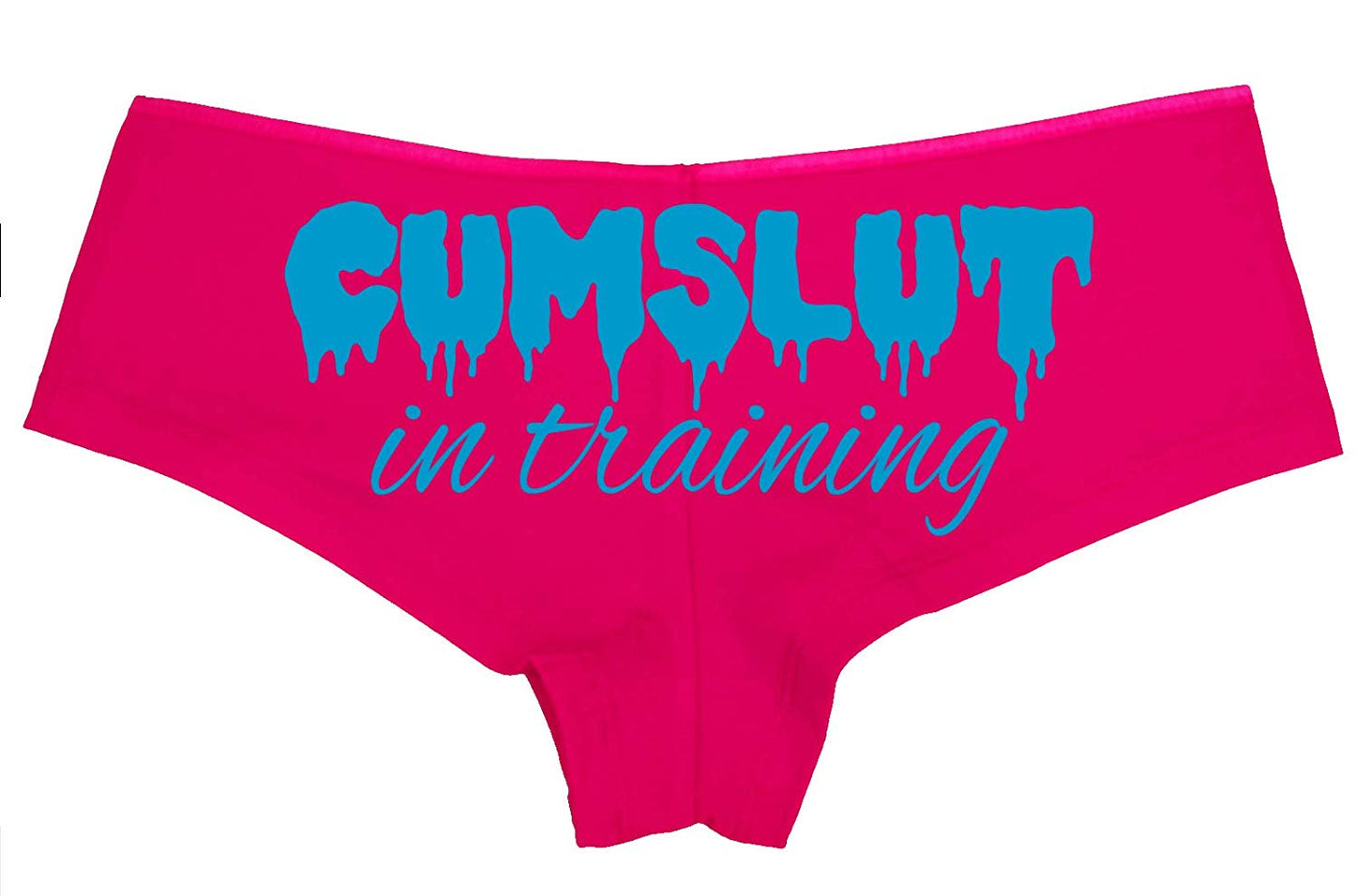 Knaughty Knickers Cumslut in Training Submissive Oral Sub Slut Pink Panty DDLG