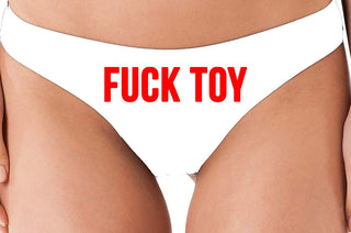 Knaughty Knickers Fucktoy Fuck Toy Boyshort Owned BDSM Slut Thong Panties DDLG