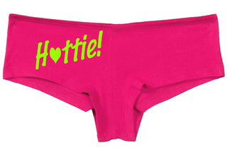 Knaughty Knickers Women's Cute Hottie Design Show Em What You Got Boyshort Fuchsia