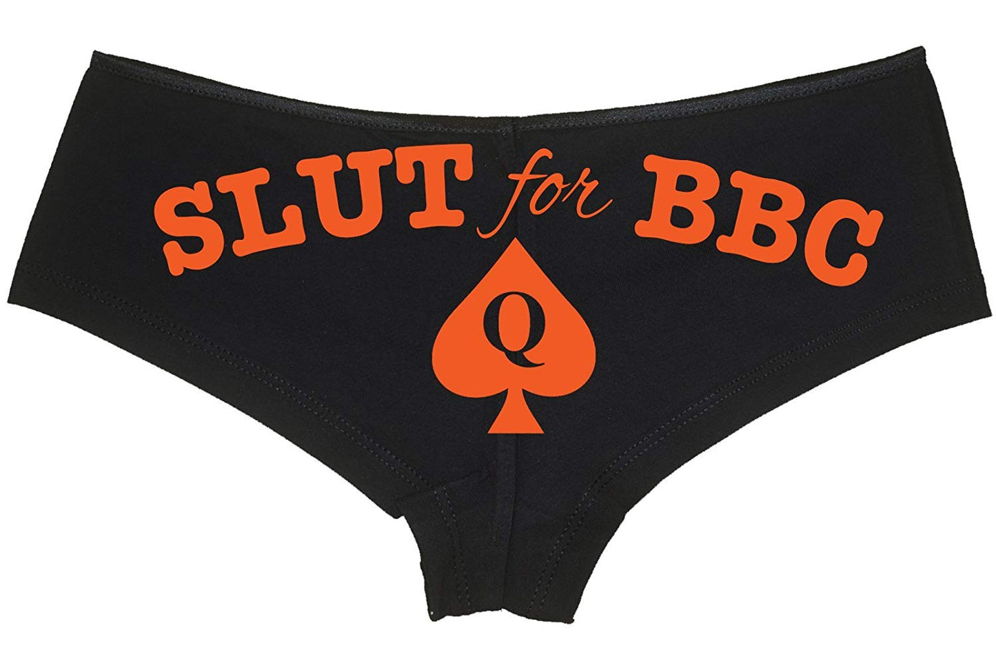 Knaughty Knickers - Slut for BBC - Queen of Spades Boy Short Panties - –  Cat House Riot