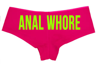 Anal Whore — Hot Pink Boyshorts