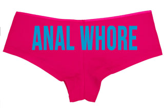 Anal Whore — Hot Pink Boyshorts