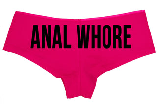 Anal Whore — Hot Pink Boyshorts